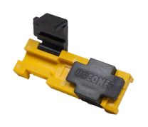 US Conec Ribbon Fiber Holder, 900µm, Yellow Base