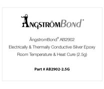 ÅngströmBond® AB2902 Electrically & Thermally Conductive Silver Epoxy, Room Temperature & Heat Cure (2.5g)