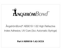 ÅngströmBond® AB9018-1.62 High Refractive Index Adhesive, UV Cure (3cc Automatic Syringe)
