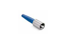 SANWA D4 Connector, Singlemode, 126µm (micron) Ceramic Ferrule, 3mm Blue Boot