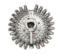 Accesorio de pulido para conectores TMT/APC de 24 puertos y 8° (grados) Domaille AbraSave® 'C' - Rapid Clamp