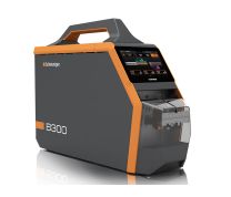 Máquina peladora programable Schleuniger B300 con software