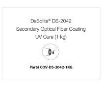 DeSolite® DS-2042 Secondary Optical Fiber Coating, UV Cure (1 kg)