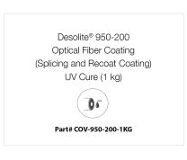 Desolite® 950-200 Optical Fiber Coating (Splicing and Recoat Coating), UV Cure (1 kg)