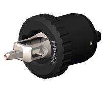 Adaptador de conector de mamparo simple LC/APC serie FMBT de VIAVI para microscopio de fibra óptica FVAM-2000