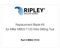 Ersatzklingensatz für Miller MB03-7120 Drahtschneidewerkzeug