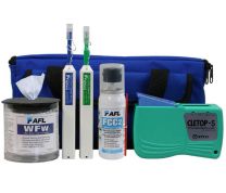Kit de nettoyage portable pour fibre optique AFL FCP2 Field - Sac de sport