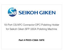 18-Port CS/APC Connector DPC Polishing Holder for Seikoh Giken SFP-560A Polishing Machine