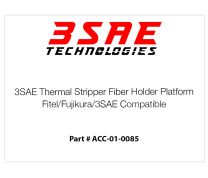3SAE Thermal Stripper Fiber Holder Platform - Fitel/Fujikura/3SAE Compatible