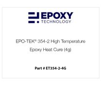 EPO-TEK® 354-2 High Temperature Epoxy, Heat Cure (4g)