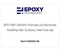 EPO-TEK® OD2002 Thermally and Electrically Insulating High Tg Epoxy, Heat Cure (4g)