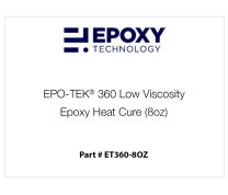 EPO-TEK® 360 Low Viscosity Epoxy, Heat Cure (8oz)