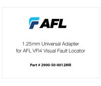 1.25 mm Universal Adapter for AFL VFI4 Visual Fault Locator