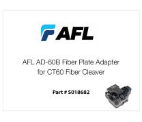 AFL AD-60B Fiber Plate Adapter for CT60 Fiber Cleaver