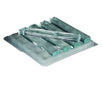 ÅngströmBond® CrystalBond™ 509 Temporary Mounting and Bonding Adhesive, Rectangular Turquoise Bars, 5 Pack