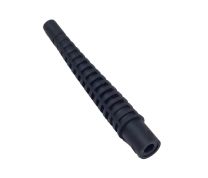 Amphenol 900µm (micron) to 3mm Black Boot for SMA Connector - USP Class VI Medical Grade
