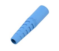 Amphenol 3mm Short Blue Boot for ST® Connector