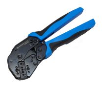 Jonard Tools® 5-Cavity Ferrule Crimper Tool with Fiber Optic Die (Hex .139", .151", .178", / Round .134", .190")