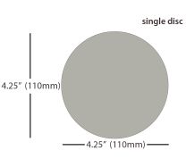 Disco de película de lapeado de diamante ÅngströmLap® Sequoia - 110 mm 0.5 µm (micras)
