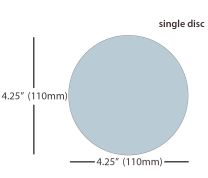 Disco de película de lapeado de diamante 3M™ 661X - 4.25 pulgadas 9 µm (micras)