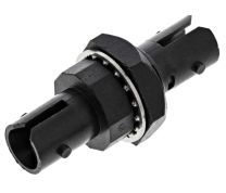 Amphenol ST Adapter Zirconia DD-Hole - Black