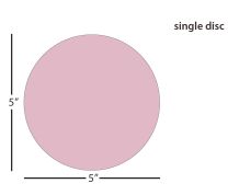 3M™ 291X Aluminum Oxide Lapping Film Disc - 5 inch 0.5µm (micron)