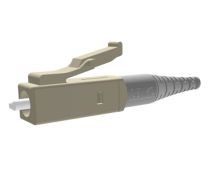 SENKO LC Connector, Multimode, 127µm (micron) Ceramic Ferrule, 900µm White Boot