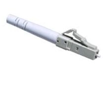 FiberSource LC Connector, Multimode, 127µm (micron) Ceramic Ferrule, 3mm White Boot
