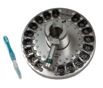 Domaille AbraSave® 'C' 18-Port 8.3° (degree) SC/APC Connector Polishing Fixture