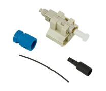 AFL FASTConnect® ST® Connector, Singlemode, 900µm (micron) Black Boot - 100 Pack