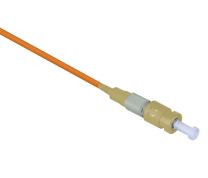 AFL FUSEConnect® Splice-On ST® Connector, Multimode, 62.5µm (micron), 2mm Beige Boot - 6 Pack