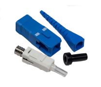 Seikoh Giken SSC-PE SC Connector, Singlemode, 125µm (micron) Ceramic Ferrule, 900µm Blue Boot