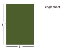 3M™ 461X Silicon Carbide Lapping Film Sheet - 8 x 11 inch 30µm (micron)